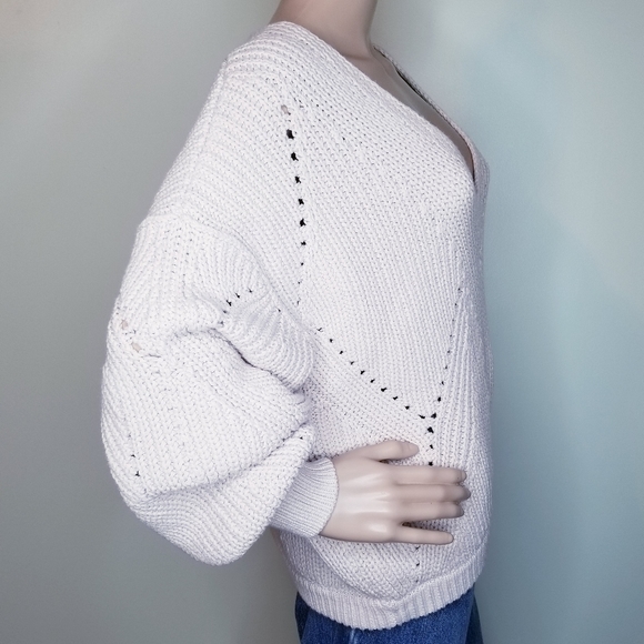 Free People Slouchy Pull Over Sweater Size Small - Picture 8 of 8
